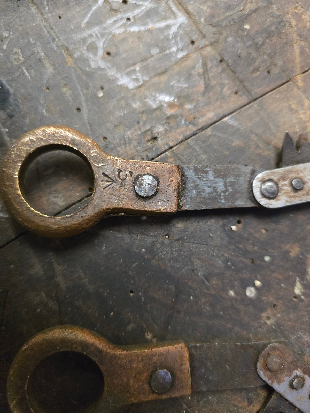 Vintage WW2 Army Hand Chainsaw 1940