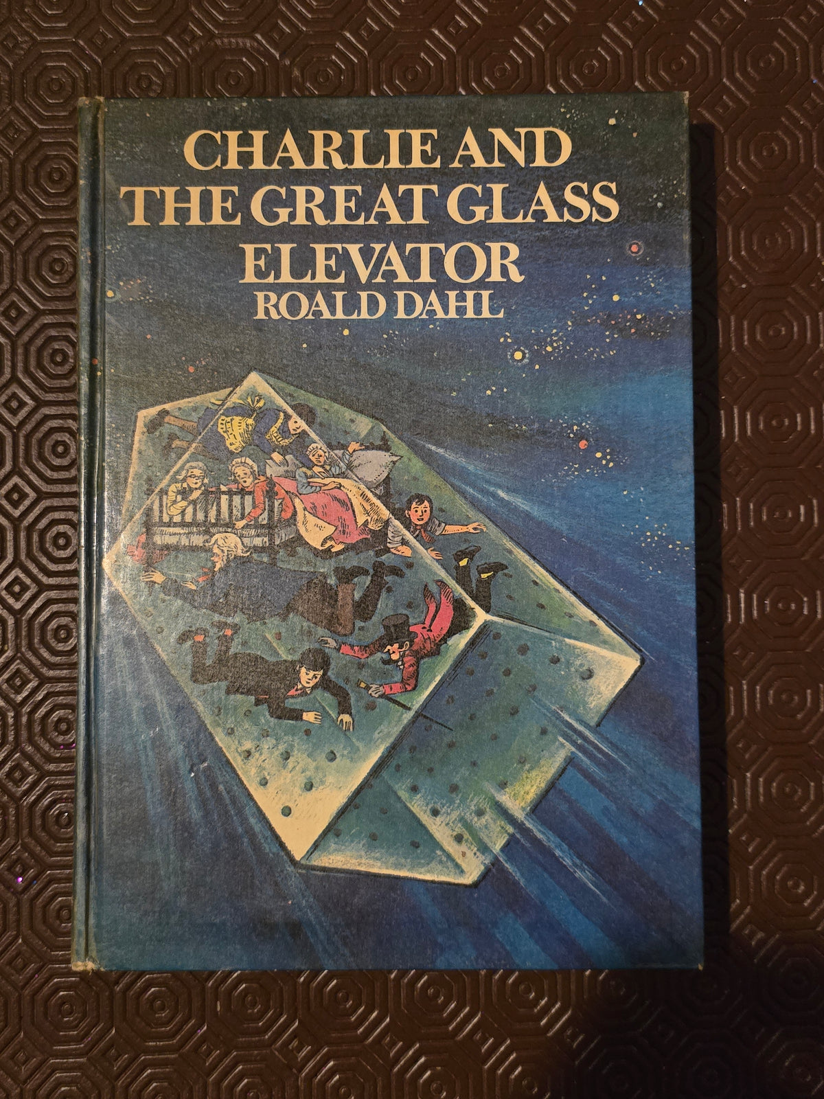 Signed Roald Dahl Book, Charlie And The Great Glass Elevator 1978