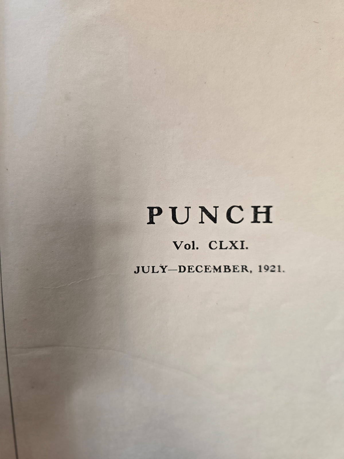 Antique Punch Journal collection