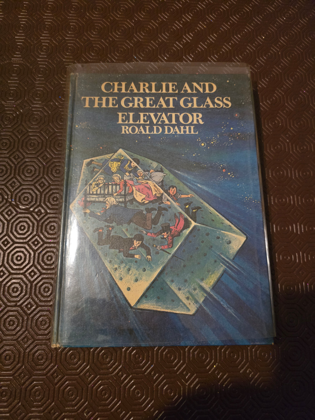 Signed Roald Dahl Book, Charlie And The Great Glass Elevator 1978