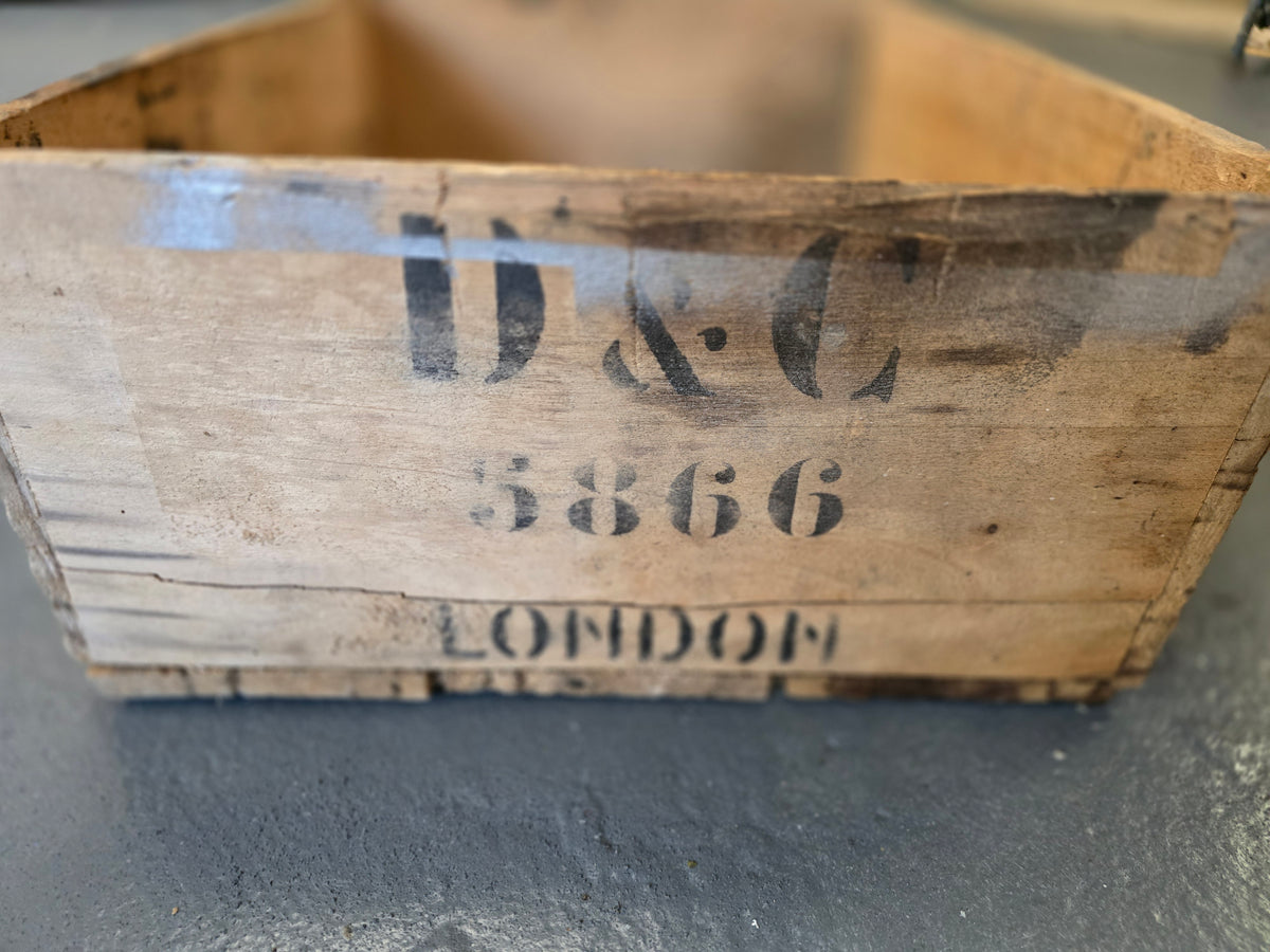 French Wine Bottle Crate