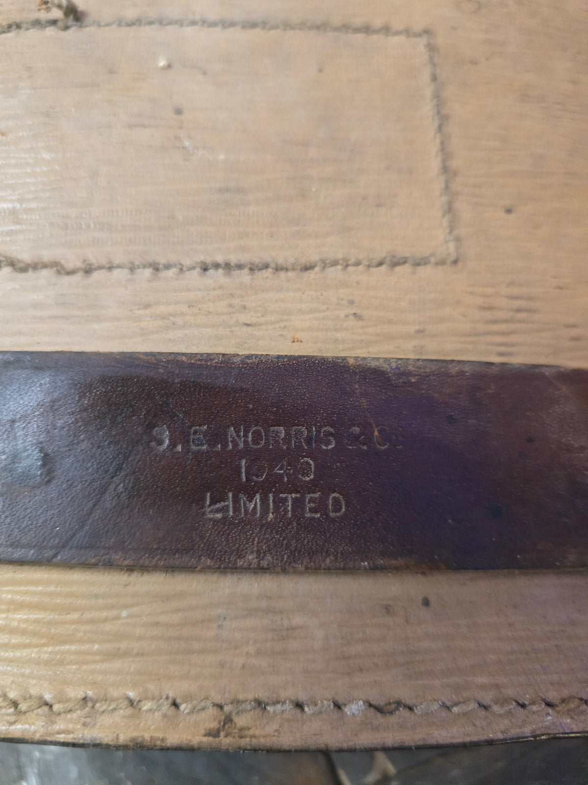 Vintage WW2 Army Hand Chainsaw 1940