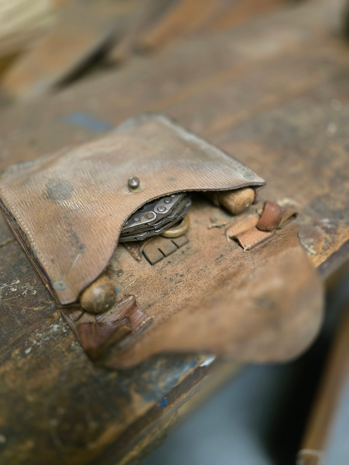 Vintage WW2 Army Hand Chainsaw 1940
