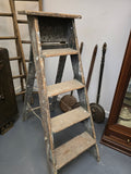 Vintage Traditional Wooden Step Ladder